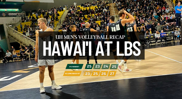 Men’s Volleyball Recap: Hawai’i at Long Beach St. | 4.1.22