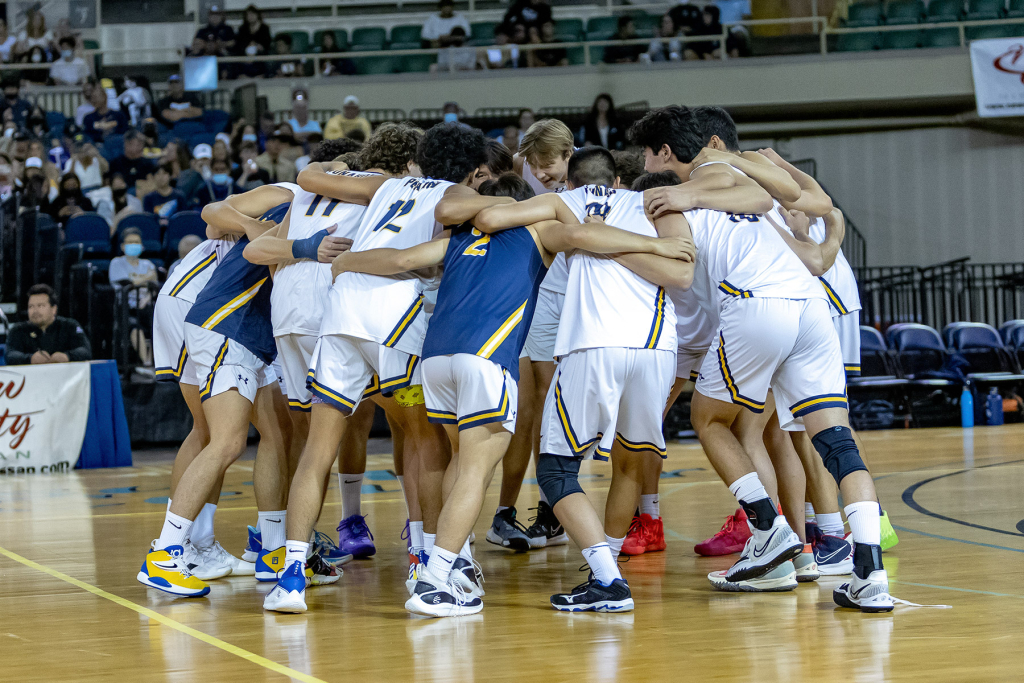 HHSAA DI Boys Volleyball State Championship Punahou vs Moanalua