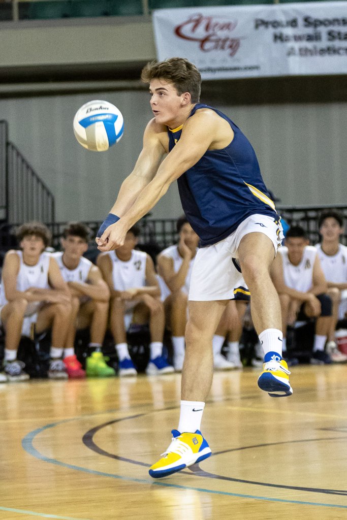 HHSAA DI Boys Volleyball State Championship Punahou vs Moanalua ESPN